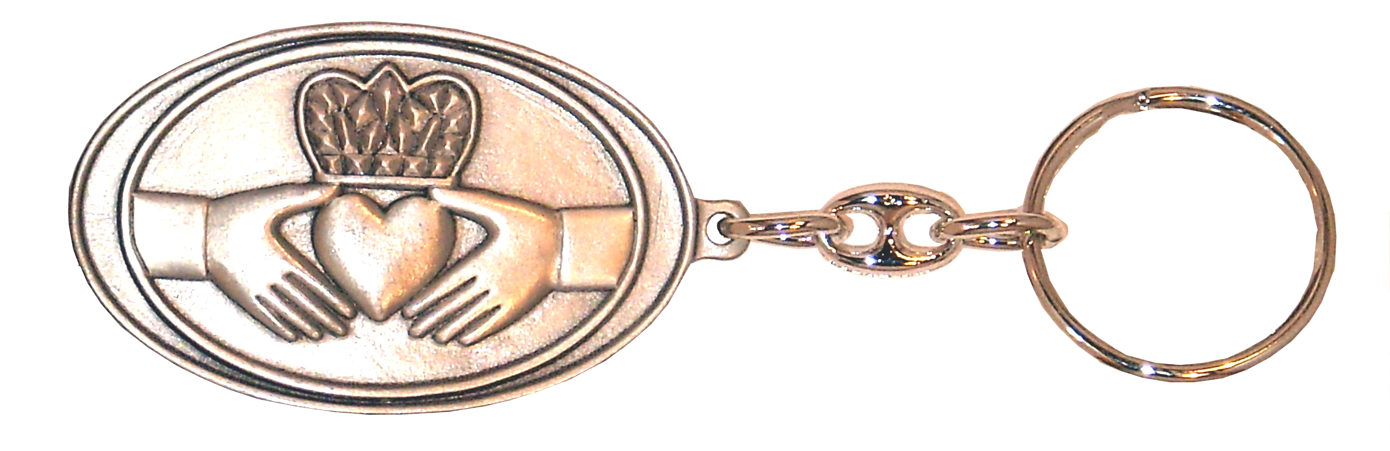 Claddagh Irish Celtic Keychain