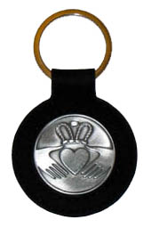 Claddagh Irish Celtic Keychain