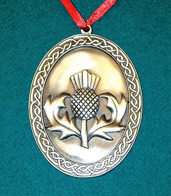 Scottish Thistle Ornament